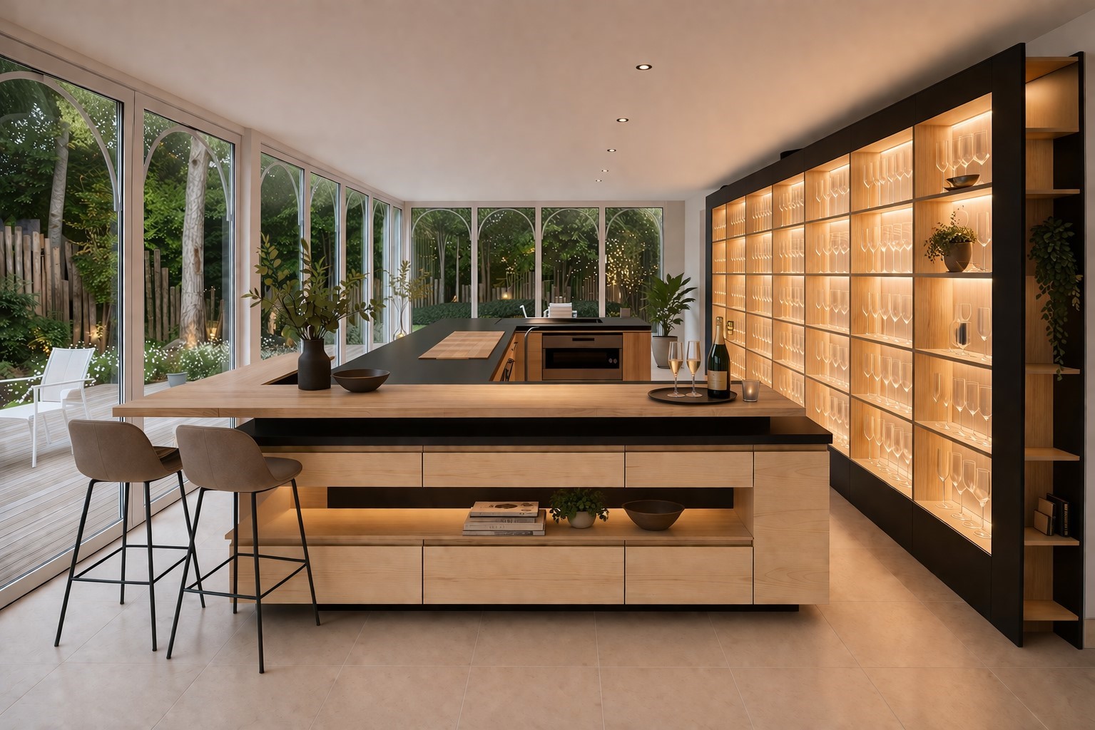 Küche Villa Paris
